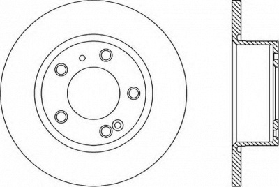 OPEN PARTS bdr111610 -  Тормозной диск